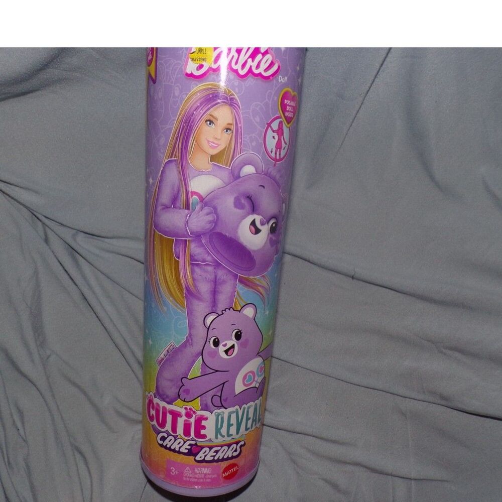 Barbie Cutie Reveal Care Bears Doll & Accessories in Costume with 10 Surprises